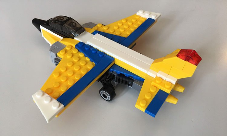 Lego Máy Bay Chiến Đấu - Mô Hình 1_